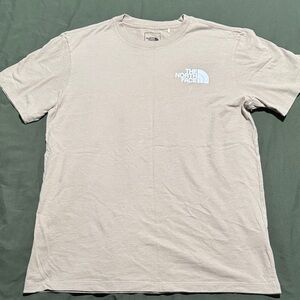 The North Face Men's Tan Short Sleeve Tee